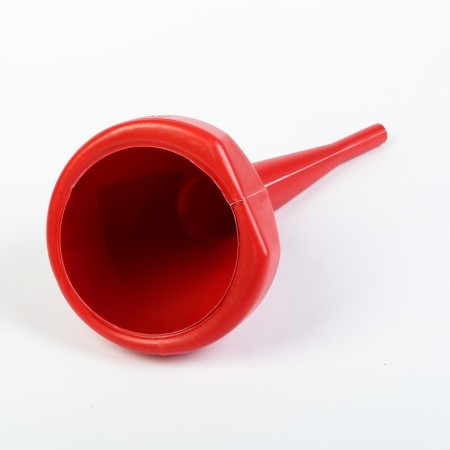 Funnel for the Glavdor Fuel and Energy Classic with a grid, diameter 14 cm, height 31.5 cm, red-1