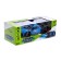 Runner radio controlled machine, smoke effect, 1:16, works on the battery, the color is blue