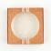 Box for Makarun with low sides "Eco", 11 x 11 x 3 cm