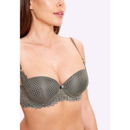 Women's bras Dafina, size 70c, dark green color-1