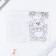 Set: notebook A6, pencils (2 pcs.) And wax crayons (4 pcs.) "For those who have paws"