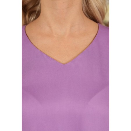 Female dress, size 48, purple color-12