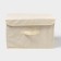 Stellid box for storage "Alva", 37 × 24 × 24 cm, beige color