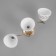 Akvil chandelier 3he27 40W gold 58x26 cm