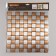 Self-adhesive panel 30*30cm soft, copper-silver cell