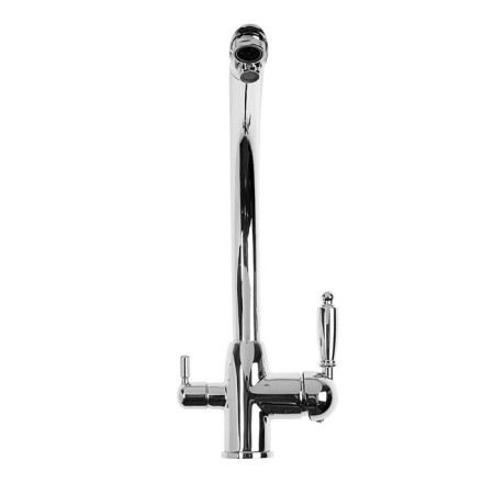 Accoona A5179-7 kitchen mixer, with output for drinking water, brass, chrome-1