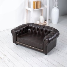 Sulperion OSCAR, 95x61x34 cm, furniture fabric, size M, dark brown color