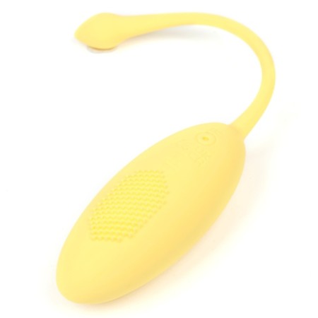 Vibroyaite Okopka, 7 x 3.5 cm, 10 modes, PDU, silicone, yellow-5