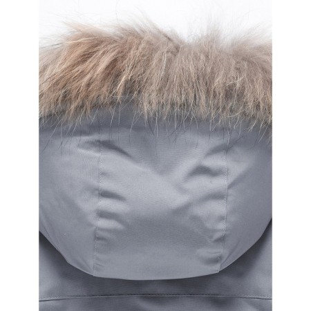 Winter park for a boy, height 128 cm, gray color-9