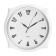 Wall clock, series: interior, "fossa", smooth move, 31 x 31 cm