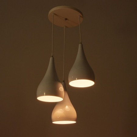 Bayerlux lamp "drop" 3x60W E27 white-2