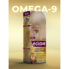 Eclair Omega-9 hair cream, shade 8.1 Cold light blonde