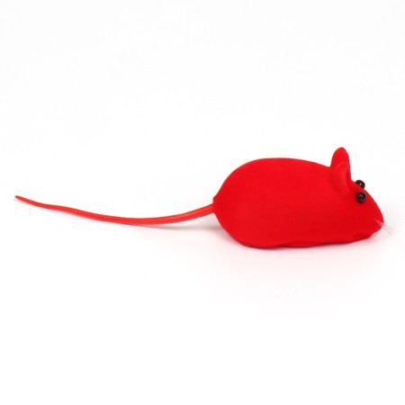 Velvet mouse, 6 cm, 50 pcs, mix of flowers-2