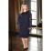 Women's dress, size 58, blue color