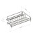 Drying for dishes and devices, with a pallet, chromium color, kb006