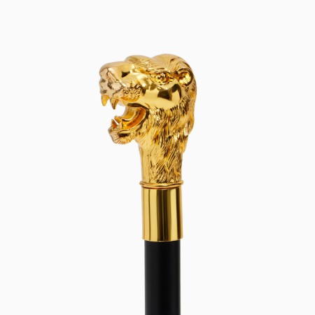 Souvenir product cane with a dagger, 36cm blade, lion hilt-3