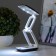Table lamp with a 3x "Motor" LED 5W 3000K USB white-black 9x6.5x25cm Risalux