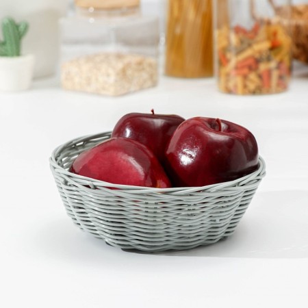 Basket for fruits and bread of the share "plow", 18 × 18 × 6 cm