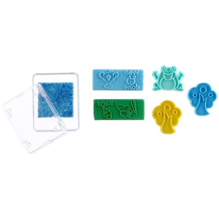 Printing color "Smile", set of 5 pcs., Stamping pillow-3