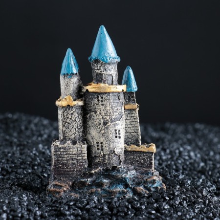 Decor for the Aquarium "Castle" Small, 7.5 x 6 x 10 cm-3