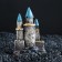 Decor for the Aquarium "Castle" Small, 7.5 x 6 x 10 cm