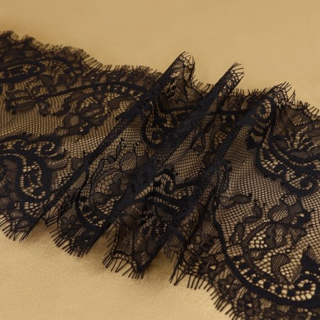 Lace cilia, 170 mm × 3 ± 0.5 m, black color-2
