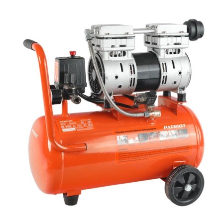 Compressor Piston Boil Patriot Wo24-160, 1100 W, 8 bar, 54 dB, 160 l/min, 24 liters-1