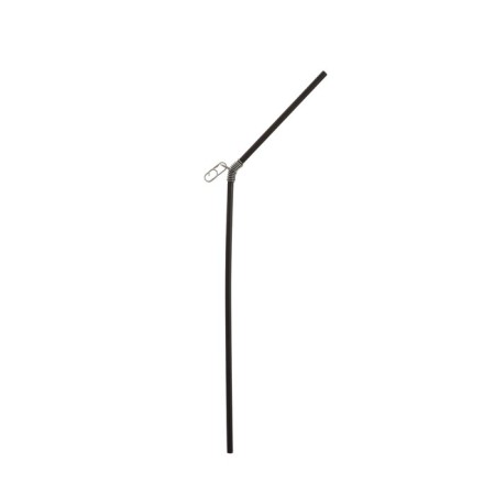 The contraciper is curved, 25 cm, the color is black, 10 pcs.-2