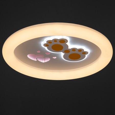 Luer with PDD "Paws" LED 120W 3000-6000K white 50x50x9 cm-3