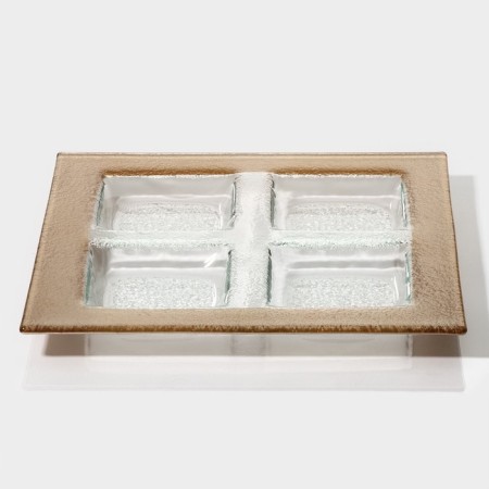 Menzhitsa 4 sections Magistro "Shine", 25 × 25 × 2 cm, gold color-3