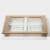 Menzhitsa 4 sections Magistro "Shine", 25 × 25 × 2 cm, gold color