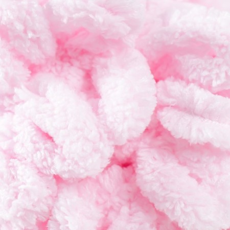 Yarn "Puffy" 100 % micropoliester 9m/100g (31 children's pink)-2