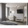 Mirror Small "Male", 30x900x550, oak Galifax Bely