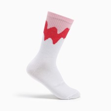 Women's socks, white color, size 36-40