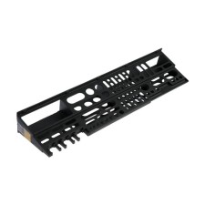 Tundra shelf, plastic, with hooks, 60.5x15x8.4 cm