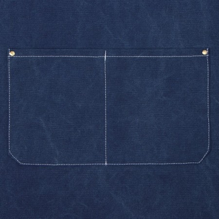 Apron Ethel with pockets Blue color, 75*68 cm p/e 50%, HL 50%-2