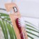 A toothbrush with a wide cleaning head and super -tank bristles, Japanese style, mix