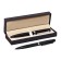 Gift Hell ball in the leatherette case rotary suite Black/silver housing