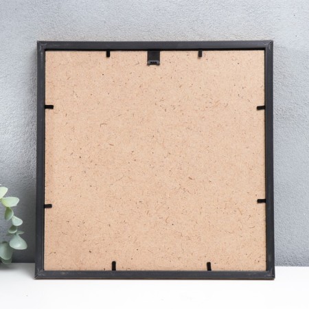 Photo frame Plastic "Gallery" 25x25 cm gold (plastic screen)-1