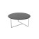 Magazine table "Majore", 800 × 800 × 390 mm, color black marble