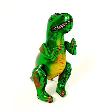 Foil ball 25 "Dinosaur Allozaur", the color is green, under the air-1