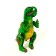 Foil ball 25 "Dinosaur Allozaur", the color is green, under the air