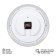 Watch wall, interior "Rubin", 35 cm, white body