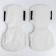 Mittens-Mufts on the handle of the stroller, 2 pcs., Red color