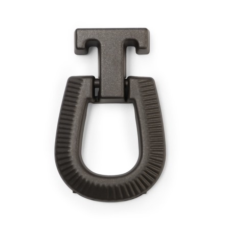 Cappio Earring, aluminum, graphite-2