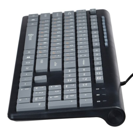 Keyboard Rick 480m Black/Gray USB Slim Multimedia (1067199)-3