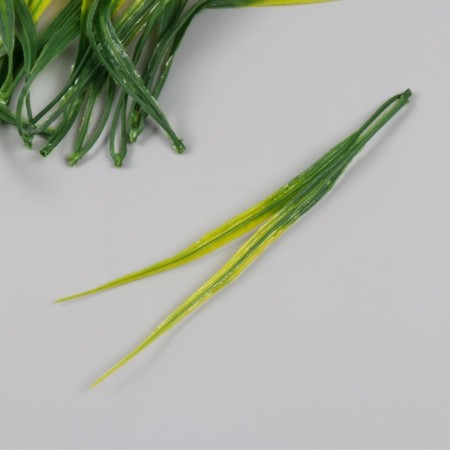Artificial plant for creativity "blade of grass" set of 12 pcs 22 cm-2