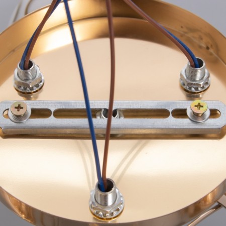 Ebby chandelier 3x40W E27 Gold Model: 2612374-10