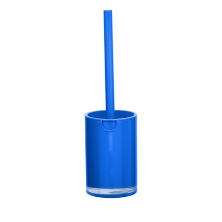 Gaudy toilet brush, blue color