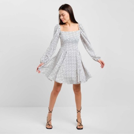 Women's dress Mist p. 42, white-4
